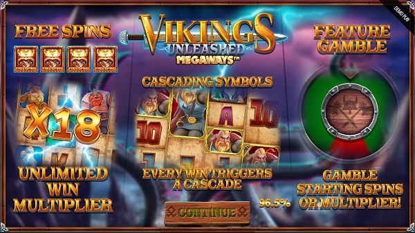 Vikings Unleashed Megaways Online Slot Review